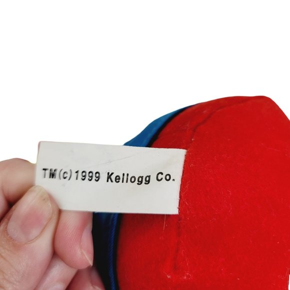 VINTAGE 1999 Kellogg's Rice Krispies Treats "Crackle" Plush Stuffed Animal Toy - Picture 6 of 8